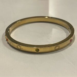 Kate spade bangle studded bracelet